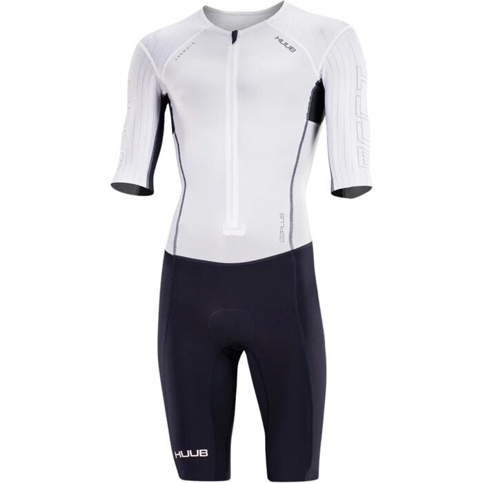 Huub Hombres 2024 Anemoi 2 Plus22 Tri Suit ANE2FLNW - Azul Marino / Blanco